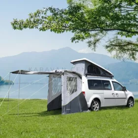 Brunner Pilote elősátor VW Caddy 5 hátsó ajtóra