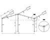 Umefa Standard elősátor komplett rudazat, acél 22/19 mm Umefa Standard elősátor komplett rudazat, acél 22/19 mm