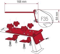 Fiamma Kit Standard tetőcsomagtartó adapter