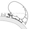 Thule/Omnistor adapter - Carthago Chic, 400 cm