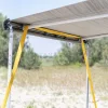 Fiamma Tie Down előtető és elősátor viharszett, fekete