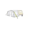 Fiamma Tie Down előtető és elősátor viharszett, fekete