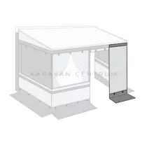 Fiamma Privacy Room F45 frontpanel, 150 cm