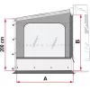 Fiamma Side W Pro Caravanstore/F35 oldalfal