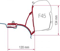 Fiamma F45 adapter - VW T5/T6