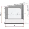 Fiamma Side W Pro F45/F80 oldalfal