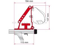 Fiamma Kit Auto tetőcsomagtartó adapter