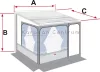 Fiamma Privacy Room F45 300M elősátor