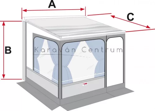 Fiamma Privacy Room F45 300M elősátor