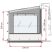 Fiamma Side W Pro Shade F45/F80 oldalfal, balos