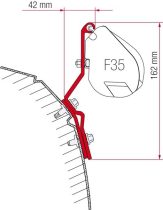 Fiamma F35 Pro adapter - VW T4 Lift Roof