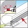 Fiamma Rain Guard F80/F65 tömítőgumi, 450 cm