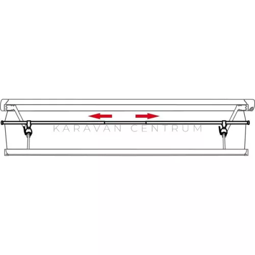 Fiamma Magicrafter Pro teleszkópos feszítőrúd