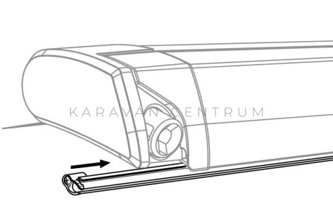 Thule QuickFit & EasyLink szerelősín, 6200/6300/9200