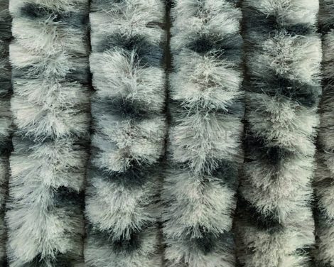 Arisol zsenília függöny  56 x 185 cm, sötétszürke-világosszürke