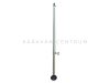Támasztóláb talpcsúccsal, csőbilinccsel acél ø 25 mm, 170 - 250 cm