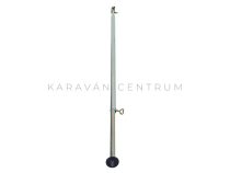   Támasztóláb talpcsúccsal, csőbilinccsel acél ø 25 mm, 170 - 250 cm