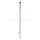 Támasztóláb stifttel acél ø 22 mm, 110 - 200 cm