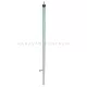 Támasztóláb stifttel acél ø 22 mm, 110 - 200 cm