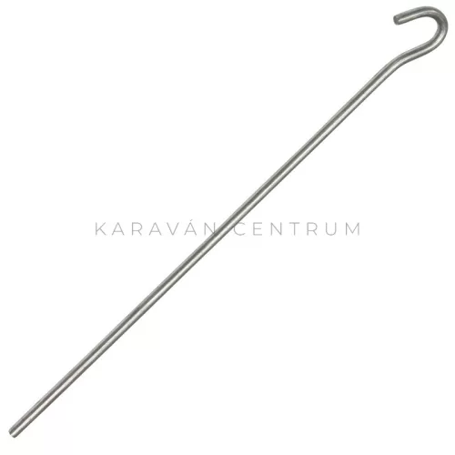 Acél sátorcövek ø 4 mm, 22 cm, 10 db