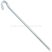 Acél sátorcövek ø 7 mm, 23 cm - 5 db