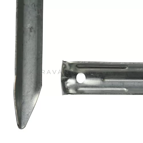 Acél sátorcövek félkör, 50 cm - 4 db