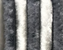 Arisol zsenília függöny  56 x 185 cm, szürke-fehér