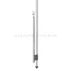 Támasztóláb talpcsúccsal, csőbilinccsel acél ø 22 mm, 170 - 260 cm Smartpole