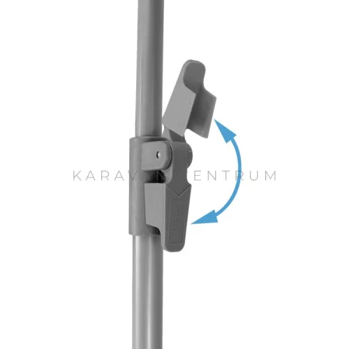 Támasztóláb talpcsúccsal, csőbilinccsel acél ø 22 mm, 170 - 260 cm Smartpole