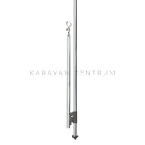   Támasztóláb talpcsúccsal, csőbilinccsel alumínium ø 25 mm, 170 - 260 cm Smartpole