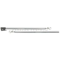   Tetőtartó és verandarudazat 2 csőbilinccsel acél ø 22 mm, 170 - 260 cm Smartpole