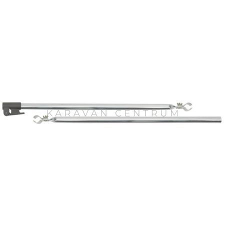 Tetőtartó és verandarudazat 2 csőbilinccsel acél ø 22 mm, 170 - 260 cm Smartpole