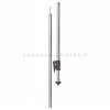 Támasztóláb talpcsúccsal, stifttel acél ø 22 mm, 110 - 200 cm Smartpole