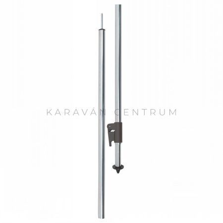 Támasztóláb talpcsúccsal, stifttel acél ø 22 mm, 110 - 200 cm Smartpole
