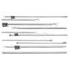 Támasztóláb talpcsúccsal, stifttel acél ø 22 mm, 110 - 200 cm Smartpole