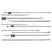 Támasztóláb talpcsúccsal, stifttel acél ø 22 mm, 165 - 250 cm Smartpole