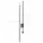 Támasztóláb talpcsúccsal, stifttel alumínium ø 25 mm, 110 - 200 cm Smartpole