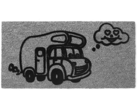 Derby Flock lakóautós lábtörlő, 50 x 25 cm