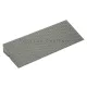 Brunner Deck-Ramp záróelem szürke, 38,5x15 cm