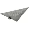Brunner Deck-Corner sarokelem szürke, 20,5x15 cm