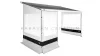 Thule Rain Blocker Side G2 V2 oldalfal, T/O 1200