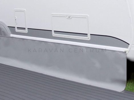 Hindermann Premium 4 évszakos lakókocsi szoknya világosszürke, 300 x 50 cm