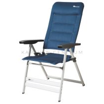 Dukdalf Grande magas támlás kempingszék, kék