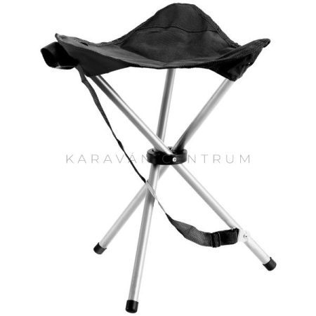 Brunner Niro háromlábú kisszék, fekete