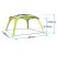 Brunner Medusa II pavilon 4x4 m, kék