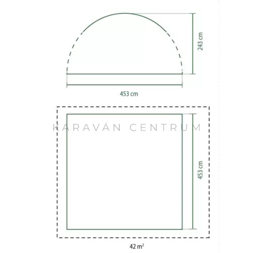 Coleman Event Shelter  Pro XL pavilon, 450 x 450 cm