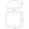 Coleman Event Shelter  Pro  M pavilon, 300 x 300 cm