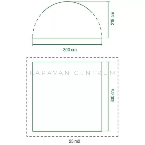 Coleman Event Shelter  Pro  M pavilon, 300 x 300 cm