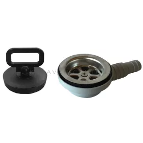 CAN LP1800 mosogató lefolyógarnitúra 90°