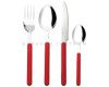 Brunner Cosmic 16 db-os evőeszközkészlet, piros